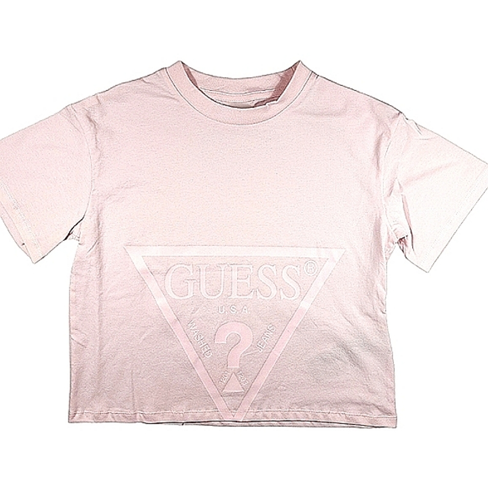 NWT Girl's Guess Crop Logo Top Size 12